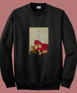 Pink Guy Cuisine Des Ramen 80s Sweatshirt Pink Guy Cuisine Des Ramen 80s Sweatshirt