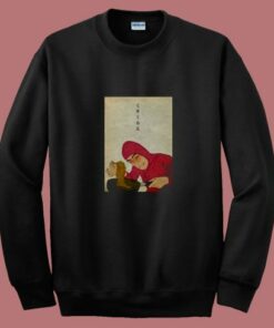 Pink Guy Cuisine Des Ramen 80s Sweatshirt Pink Guy Cuisine Des Ramen 80s Sweatshirt