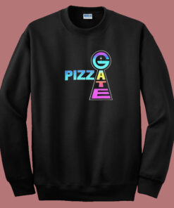 Pizza Gate Graphic Sweatshirt Pizza Gate Graphic Sweatshirt