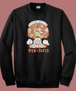 Play Pen And Paper 80s Sweatshirt Play Pen And Paper 80s Sweatshirt
