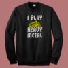 Playing Tuba Funny 80s Sweatshirt