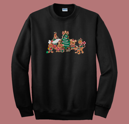 Pluto Chip Dale Christmas 80s Sweatshirt