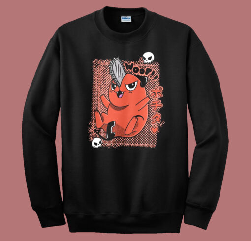 Pochita Chainsaw Funny Sweatshirt