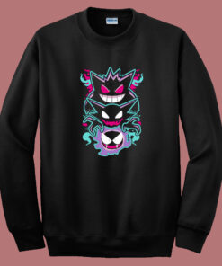 Pokemon Gengar Haunting Ghost Sweatshirt Pokemon Gengar Haunting Ghost Sweatshirt