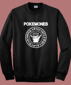 Pokemones Ramones Parody Sweatshirt Pokemones Ramones Parody Sweatshirt