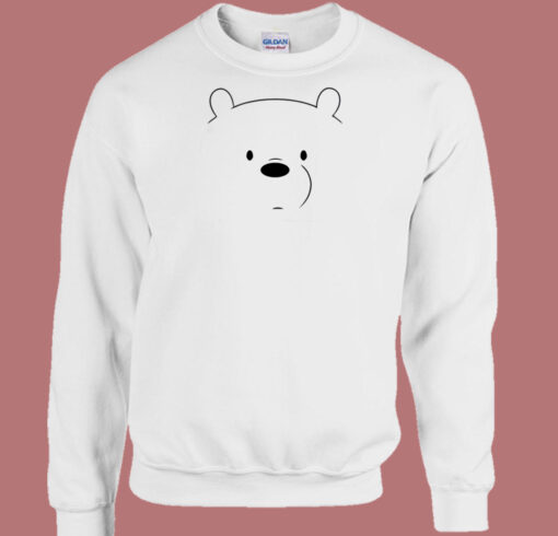 Polar Bear Cute 80s Sweatshirt