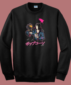 Popcorn Crow Itachi 80s Sweatshirt Popcorn Crow Itachi 80s Sweatshirt