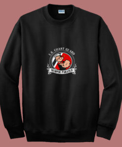 Popeye Us Coast Guard Semper Paratu 80s Sweatshirt Popeye Us Coast Guard Semper Paratu 80s Sweatshirt