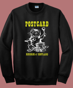 Postcard Records Of Scotland Sweatshirt Postcard Records Of Scotland Sweatshirt