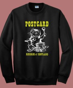 Postcard Records Of Scotland Sweatshirt Postcard Records Of Scotland Sweatshirt