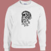 Pretty Day Dead With Flower 80s Sweatshirt