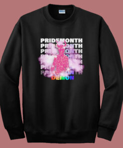 Pridemonth Demon Sweatshirt Pridemonth Demon Sweatshirt
