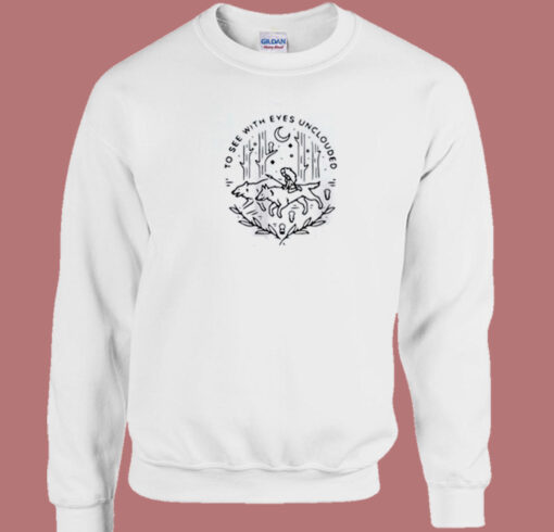 Princess Mononoke Eyes Unclouded 80s Sweatshirt