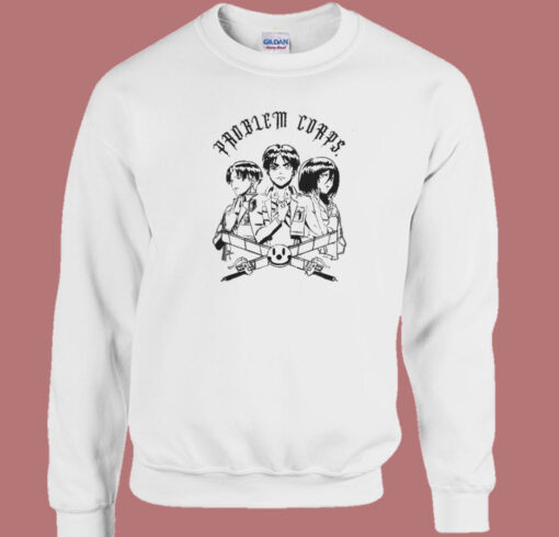 Problem Corps Attack On Titan Sweatshirt