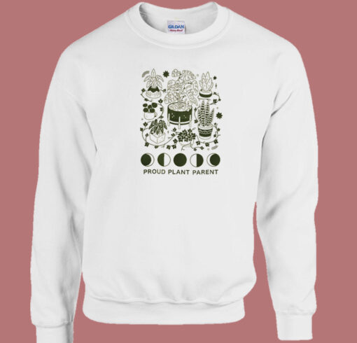 Proud Plant Parent Muscle 80s Sweatshirt On Sale