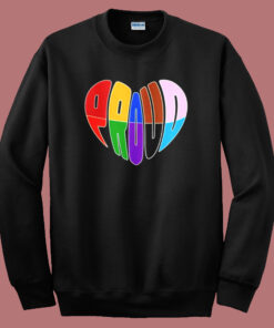 Proud Progress Heart Sweatshirt Proud Progress Heart Sweatshirt