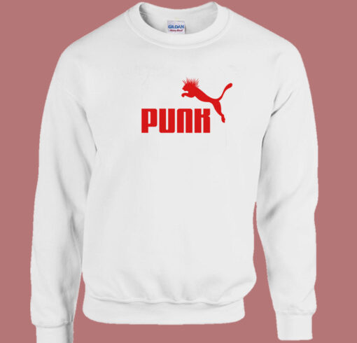 Punk Puma Parody Sweatshirt