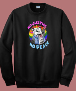 Punks Opsum No Justice No Peace Sweatshirt Punks Opsum No Justice No Peace Sweatshirt