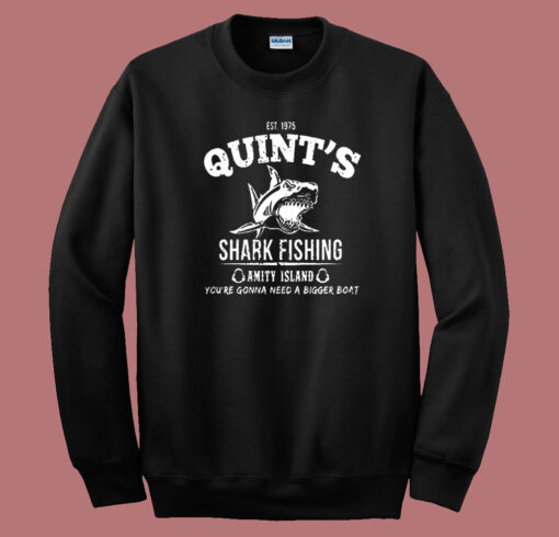 Quint’s Shark Fishing Amity Sweatshirt