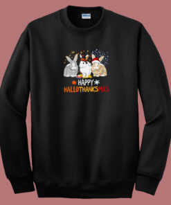 Rabbit Happy Christmas 80s Sweatshirt Rabbit Happy Christmas 80s Sweatshirt