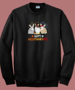 Rabbit Happy Christmas 80s Sweatshirt Rabbit Happy Christmas 80s Sweatshirt