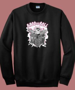 Raccoon Plays Drum Sweatshirt Raccoon Plays Drum Sweatshirt