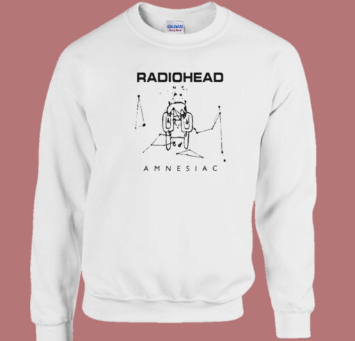 Radiohead Amnesiac Sweatshirt On Sale