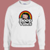 Rainbow Boop Vibes Sweatshirt