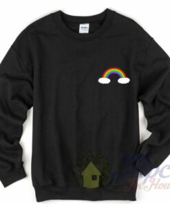 Rainbow Drawing Unisex Sweatshirt Rainbow Drawing Unisex Sweatshirt