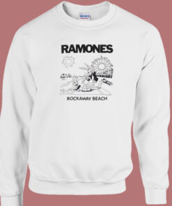 Ramones Rockaway Beach 80s Sweatshirt 1