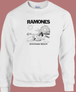 Ramones Rockaway Beach 80s Sweatshirt 2