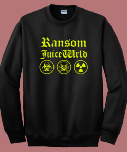 Ransom Juice Wrld Danger Sweatshirt Ransom Juice Wrld Danger Sweatshirt