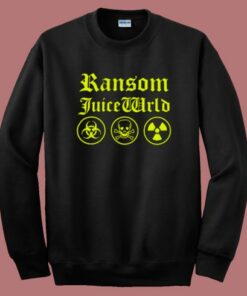 Ransom Juice Wrld Danger Sweatshirt Ransom Juice Wrld Danger Sweatshirt