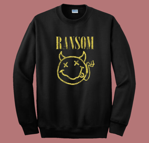 Ransom Nirvana Smiley Sweatshirt