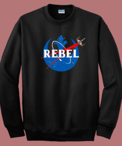 Rebel Nasa Parody 80s Sweatshirt Rebel Nasa Parody 80s Sweatshirt