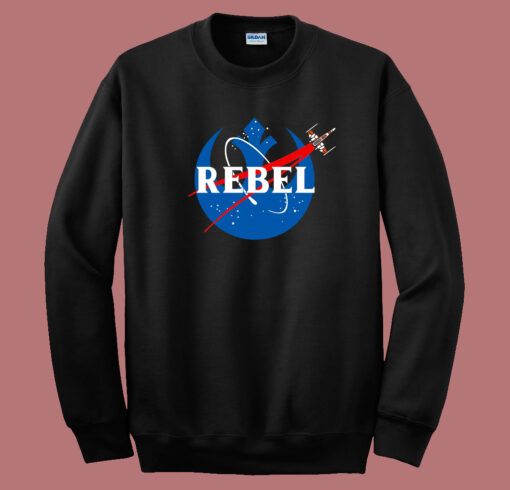 Rebel Nasa Parody 80s Sweatshirt