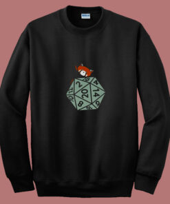 Red Panda Surprise Dice 80s Sweatshirt Red Panda Surprise Dice 80s Sweatshirt