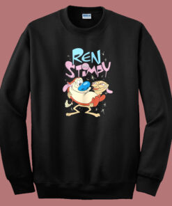 Ren And Stimpy Funny Cartoon Sweatshirt Ren And Stimpy Funny Cartoon Sweatshirt
