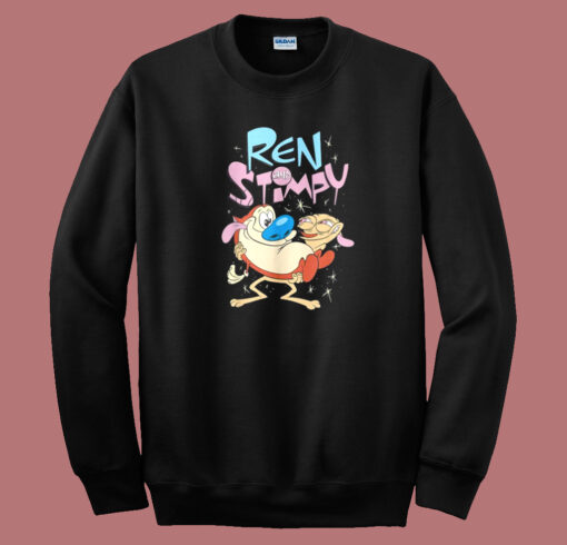 Ren And Stimpy Funny Cartoon Sweatshirt