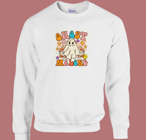 Retro Ghost Malone Sweatshirt