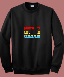 Retro Pug Logo 80s Sweatshirt Retro Pug Logo 80s Sweatshirt