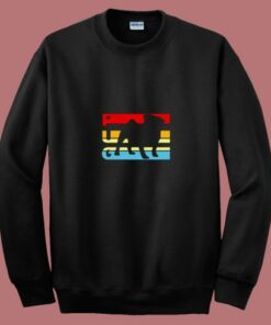 Retro Pug Logo 80s Sweatshirt Retro Pug Logo 80s Sweatshirt