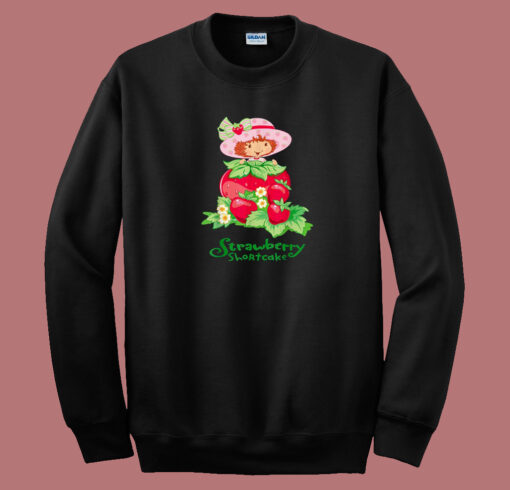 Retro Strawberry Shortcakes 80s Sweatshirt