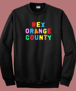 Rex Orange County Funny Rainbow Sweatshirt Rex Orange County Funny Rainbow Sweatshirt