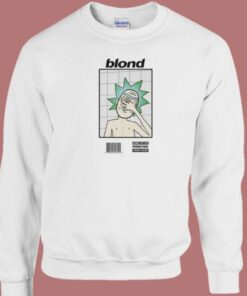 Rick And Morty Blond 80s Sweatshirt
