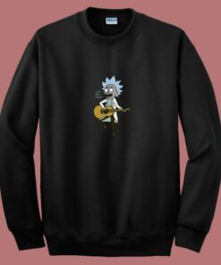 Rick And Morty Let Me Out Tiny Rick 80s Sweatshirt Rick And Morty Let Me Out Tiny Rick 80s Sweatshirt