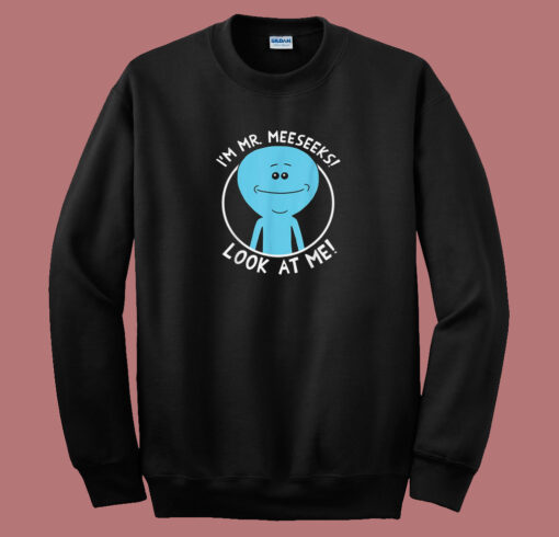 Rick And Morty Meeseeks 80s Sweatshirt