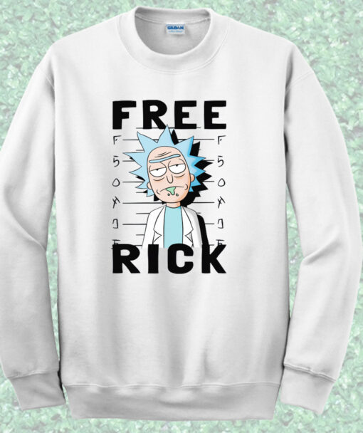 Rick Morty Free Karl Crewneck Parody Sweatshirt