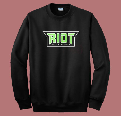 Riot City Wrestling Graphic Sweatshirt