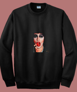 Rocky Horror Picture Show Frank N Furter 80s Sweatshirt Rocky Horror Picture Show Frank N Furter 80s Sweatshirt